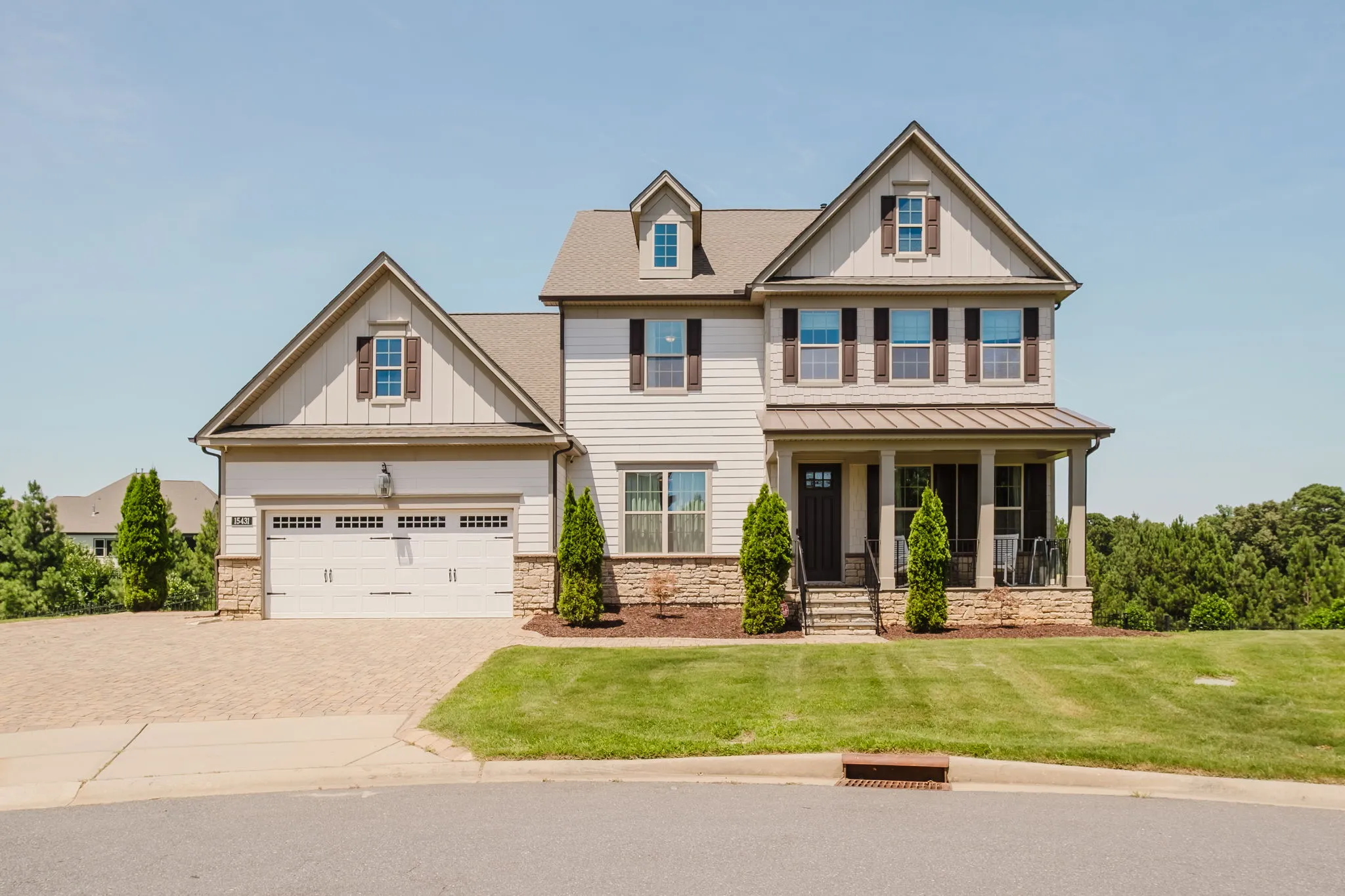 Charlotte real estate listing exterior · 15431 Cimarron Hills Ln, Charlotte · NC
